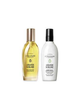 &Oacute;leo Firmador Hidratante e Mist Perfumado Amande Sublime